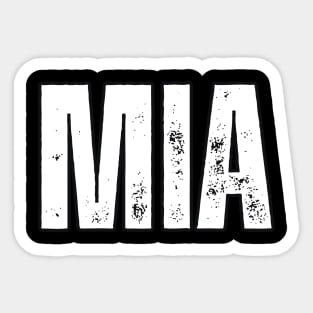 Mia Name Gift Birthday Holiday Anniversary Sticker